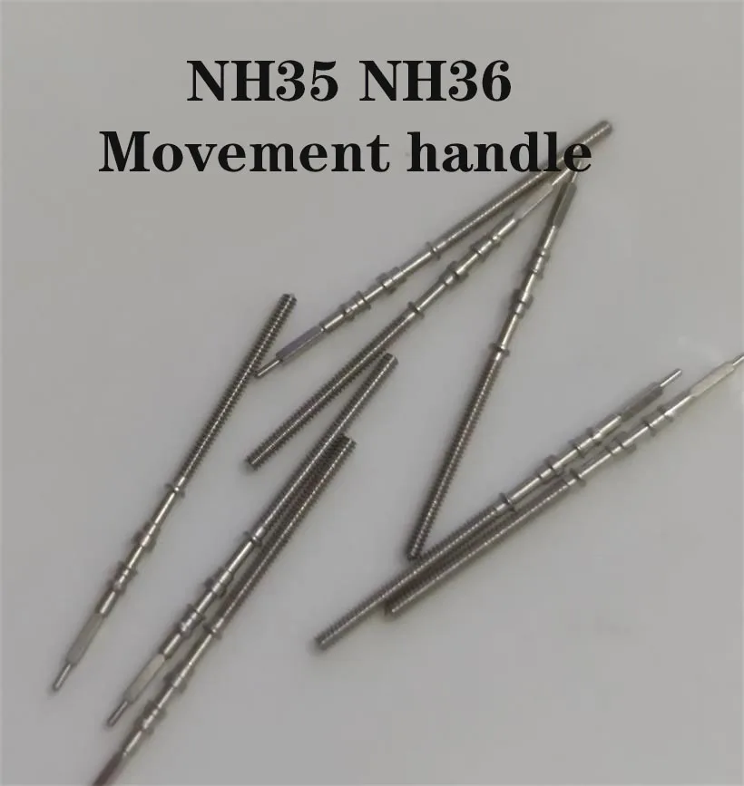 Watch Movement Accessories Are Suitable For NH35 NH36 Mechanics Movement Handle Adjusting The Time Zilai Pole Movement Parts