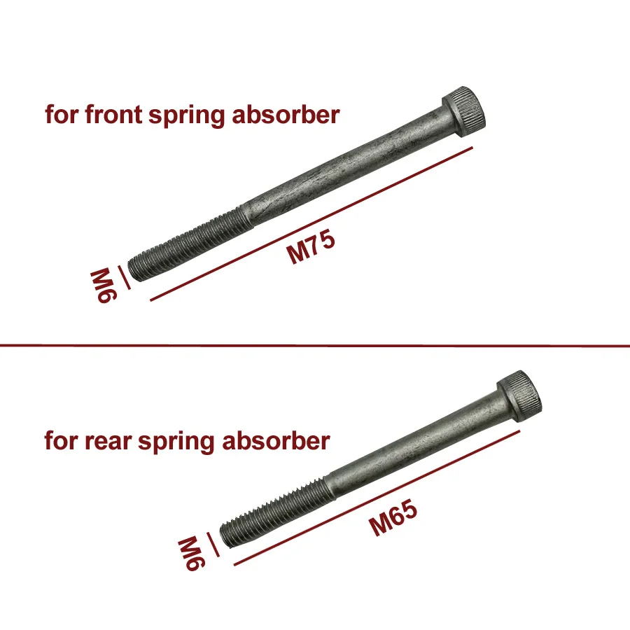 Mantis Screw Bolt M6 75 65 Fixing Shock Absorber Spring Bracket PU Front Rear for Kaabo Mantis 8inch 10inch Original Parts