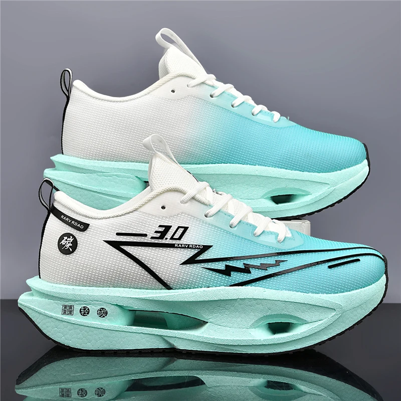 

Sneakers﻿ Men Sports Carbon Board Speciality Breathable Lightweight Women's Comfortable Athletic Nonskid Marathon Running Shoes