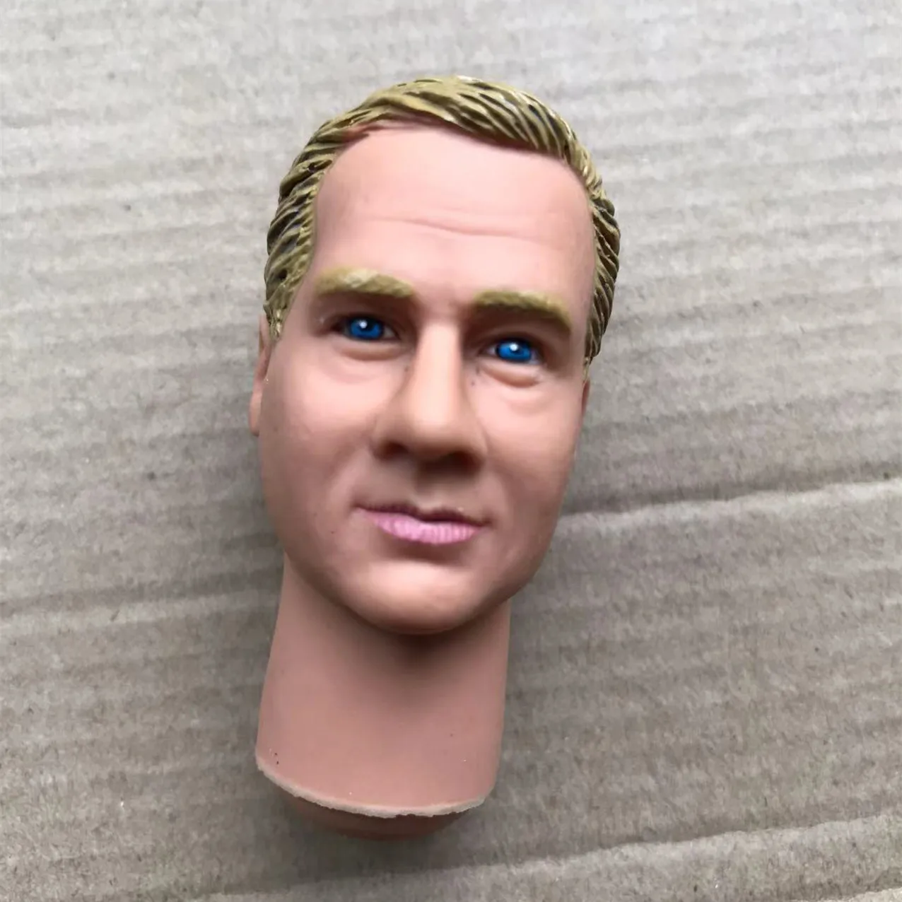 Männliche Puppenköpfe, hochwertiges Make-up, Puppenfigurensammlung, Puppenteile, berühmte Männer, Sterne, seltenes Gesicht, Puppenköpfe, DIY-Spielzeugzubehör – Detail 27