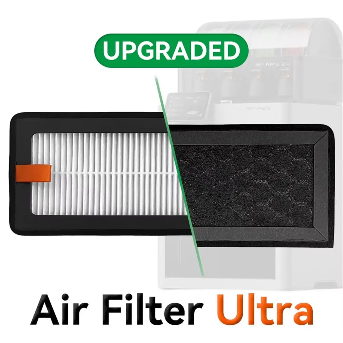 

Фильтр для воздуха BOFF HEPA 13 + с активированным углем Ultra для 3D-принтеров Bambu Lab P2S/P2SC/P2 Series