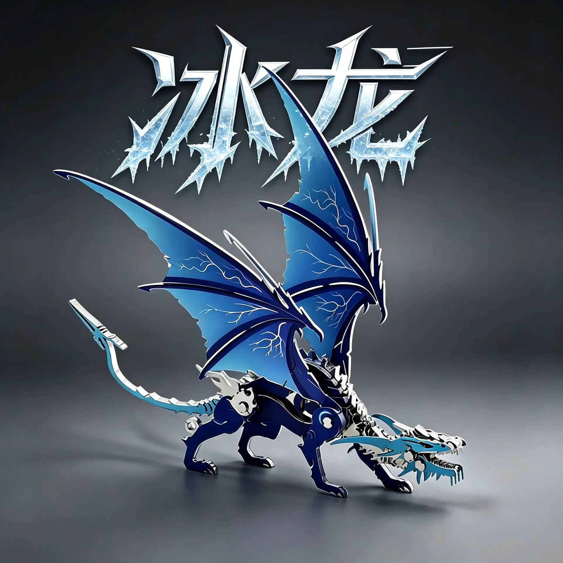 DIY 3D Metal Puzzle Dragon Frost Wyrm Model Building Kits Charizard Jigsaw Puzzles for Friends Boys Birthday Gifts
