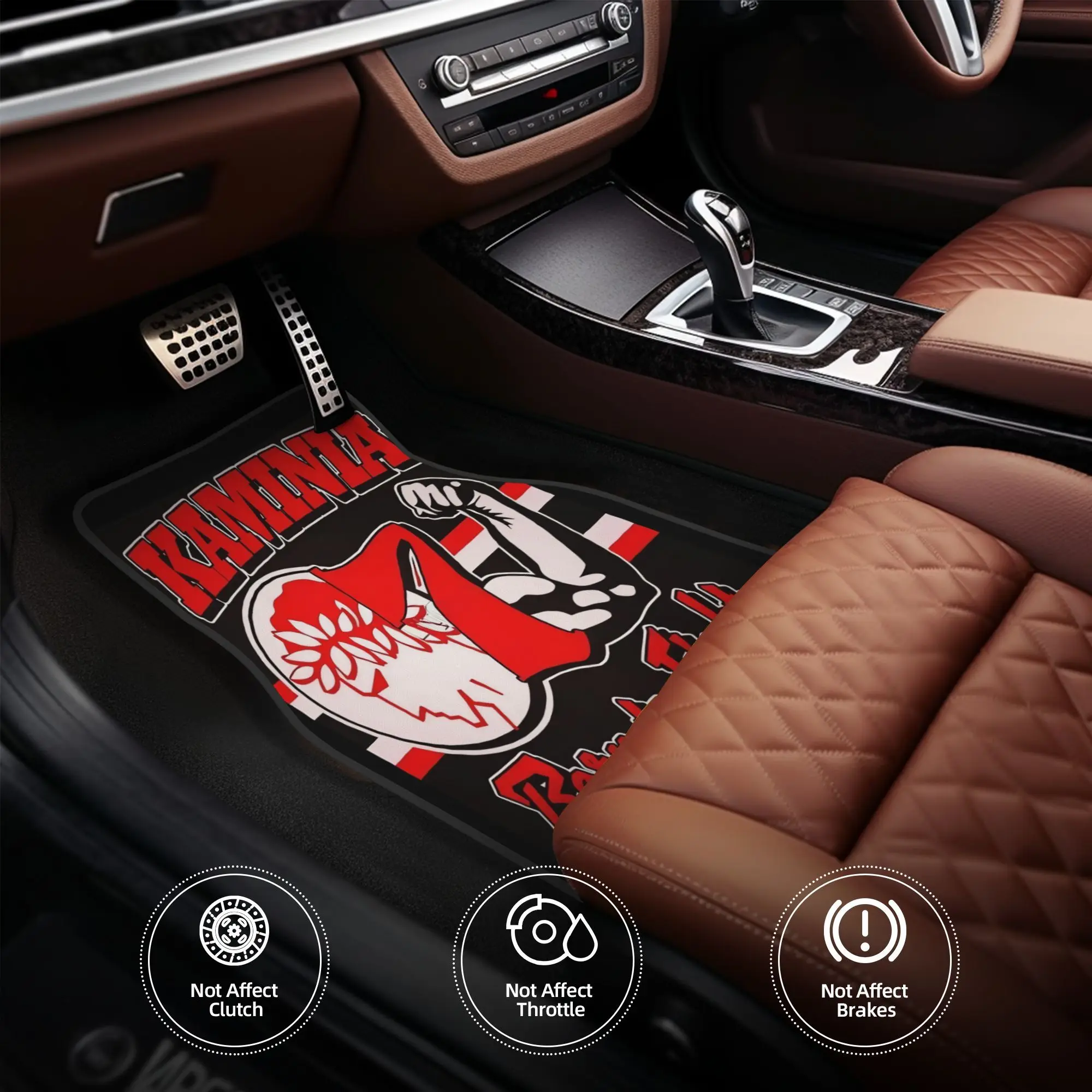 4 tapis de sol de voiture Olympiakos Gate 7 Kaminia |   Texture stable et grandiose, standard pour les professionnels, choix exclusif pour le haut de gamme
