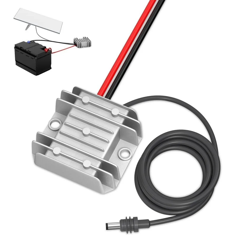 12 to 30V Step Up Power Cable Input 30V 3.5A IP68 Waterproof DC Power Cord Converter Shockproof Adapter DC for Starlink Mini