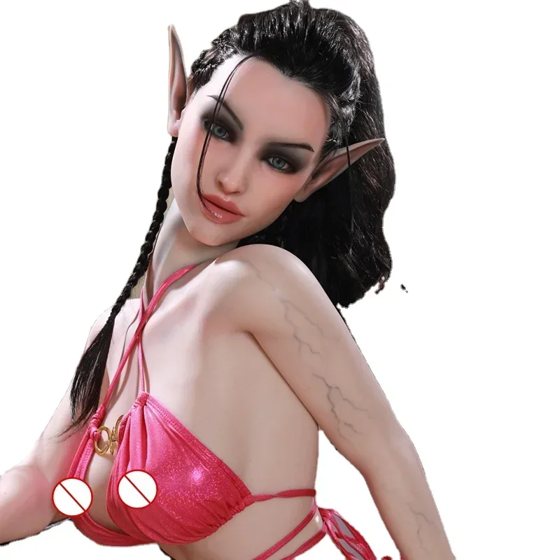 Adult Male Full Body Silicone Sex Doll Sexy Elf Big Boobs Big Ass Male Sex Toys Dolls