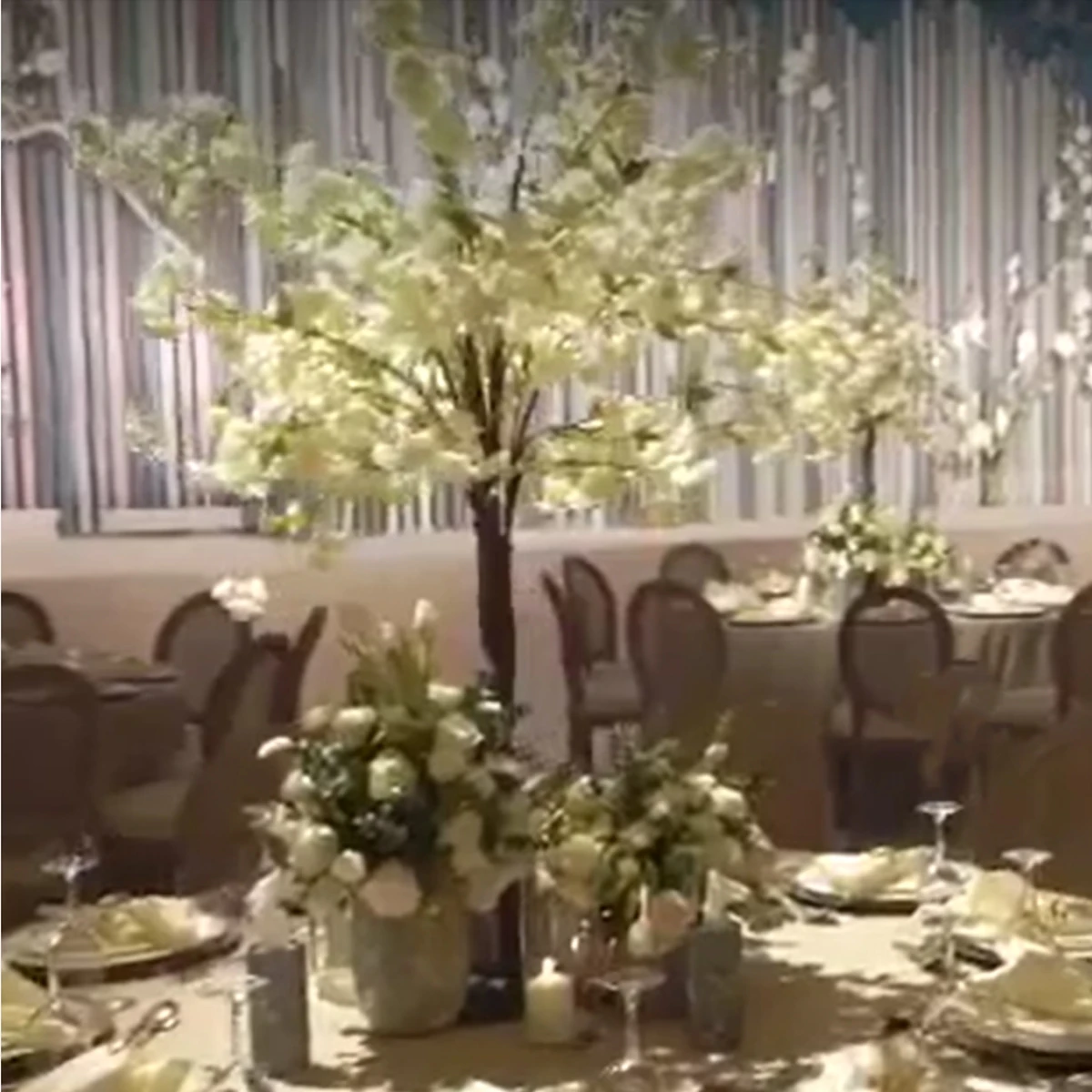 3pcs)tree for wedding table centerpiece artificial flower tree  centerpieces for wedding table Wholesale Wedding Table 578