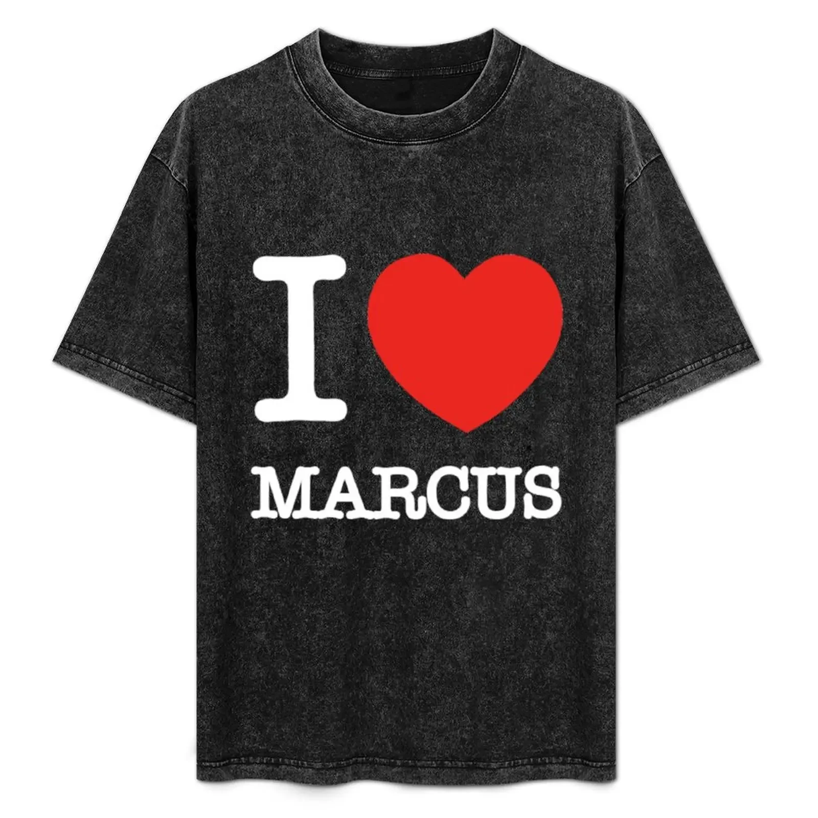 

I Love Marcus T-Shirt summer shirt fashion shirts anime t shirts mens clothing