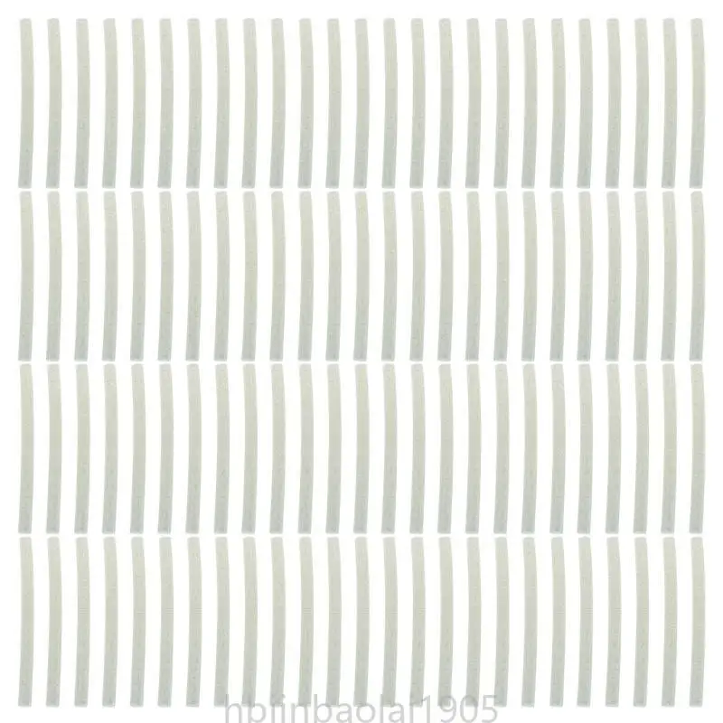 

E74E Assortment of 100 Mini Hot Melt Adhesive Sticks, 7x100mm, Suitable for Decorations Artwork Crafter and Quick Maintenance