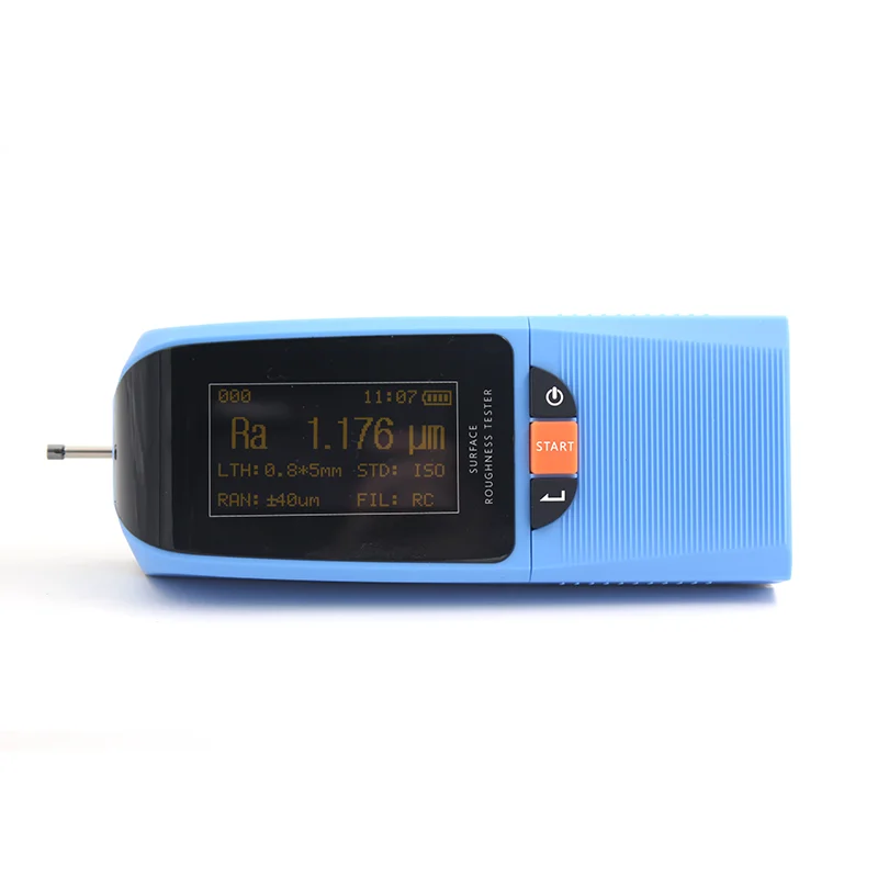 TR510 Profilometer pemeriksa berlian tipe terpisah, abrometer permukaan Digital portabel dengan layar OLED sudut tampilan lebar