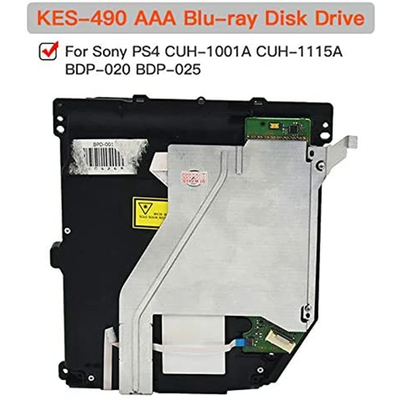 KES-490 AAA Blu-Ray Disk Drive for Sony PS4 CUH-1001A CUH-1115A BDP-020 BDP-025