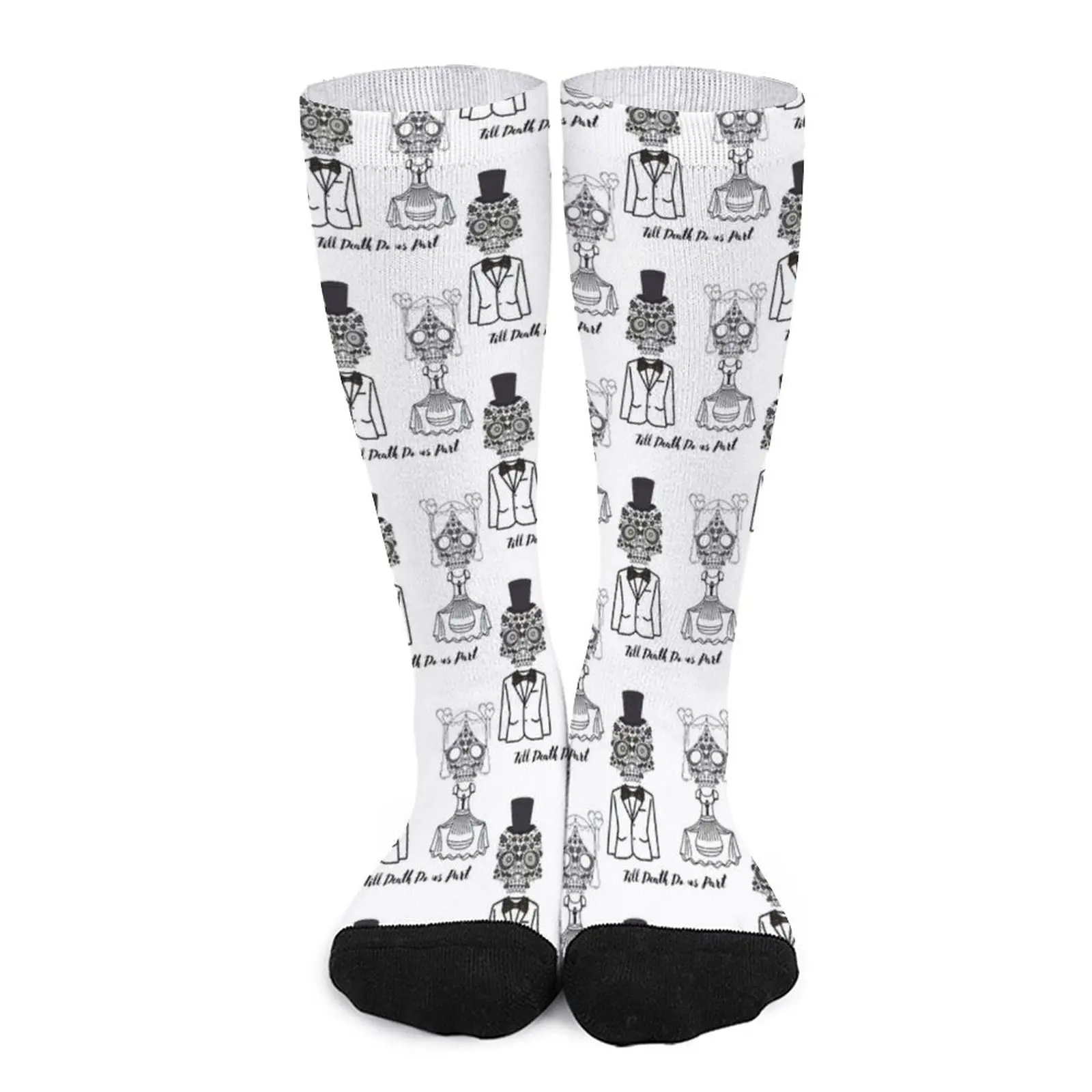 till death do us part Socks Women socks long socks man Men gift Sports socks