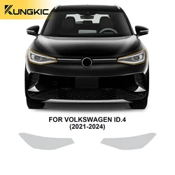 KUNGKIC 8.5mil PPF TPU for Volkswagen ID.4 2021-2024 Precut Paint Protection Film Clear Bra TPU Transparent Car Headlight  Film