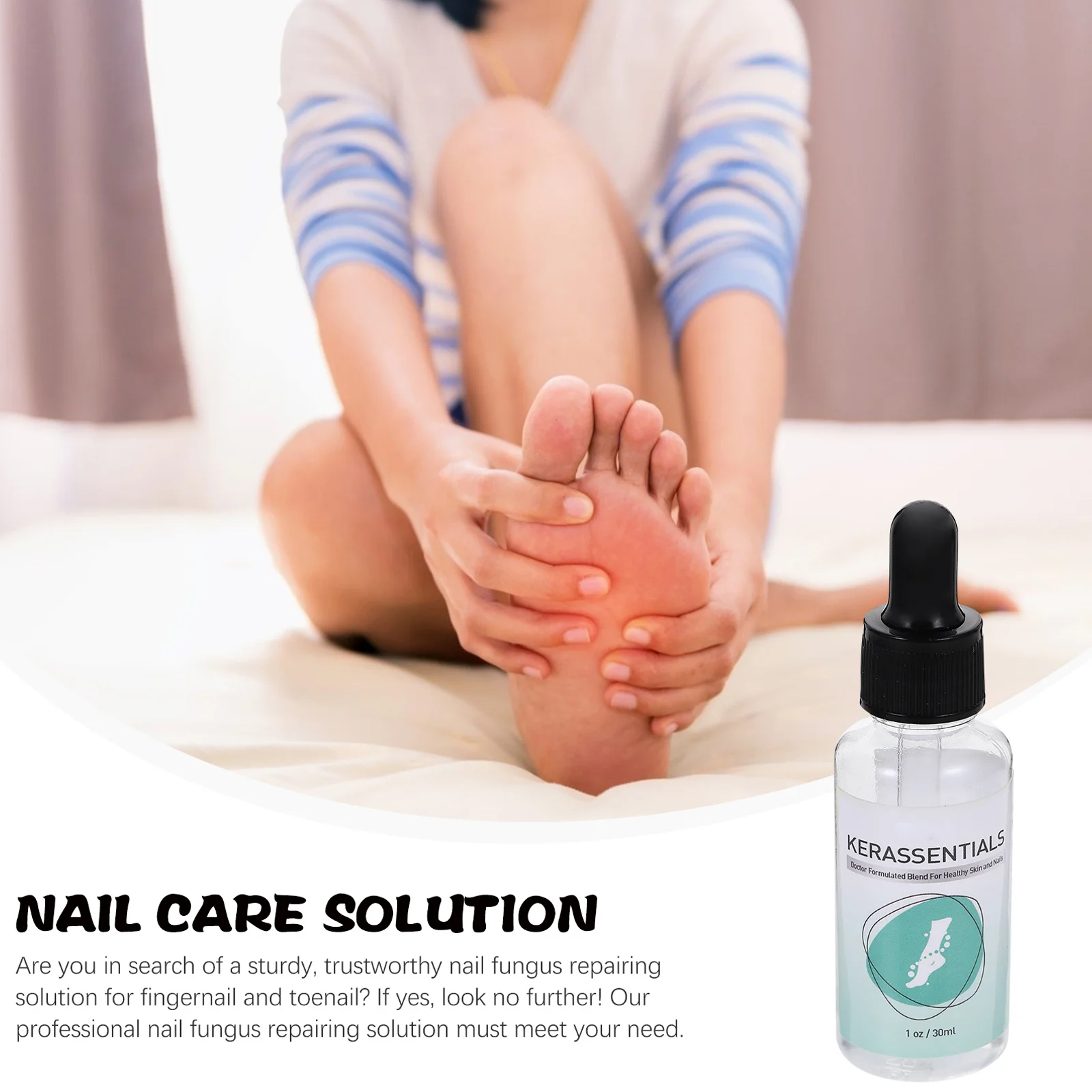 Traitement liquide réparateur des champignons des ongles des pieds, pour hommes et femmes, ongles sains, hydratant, Portable, traitement des ongles de petite taille