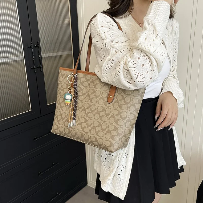 Дизайнерская женская большая сумка Кожаные сумки премиум-класса со съемным плечевым ремнем для работы, покупок, путешествий