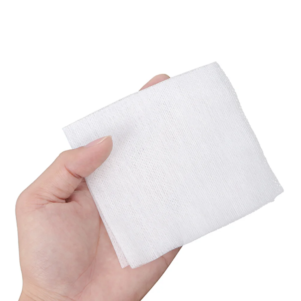 500Pcs Non-Woven Fabric Makeup Remover Pads Facial Cleansing Cloths Disposable Makeup Removal Wipes Soft Face Pads Wiping Cloths