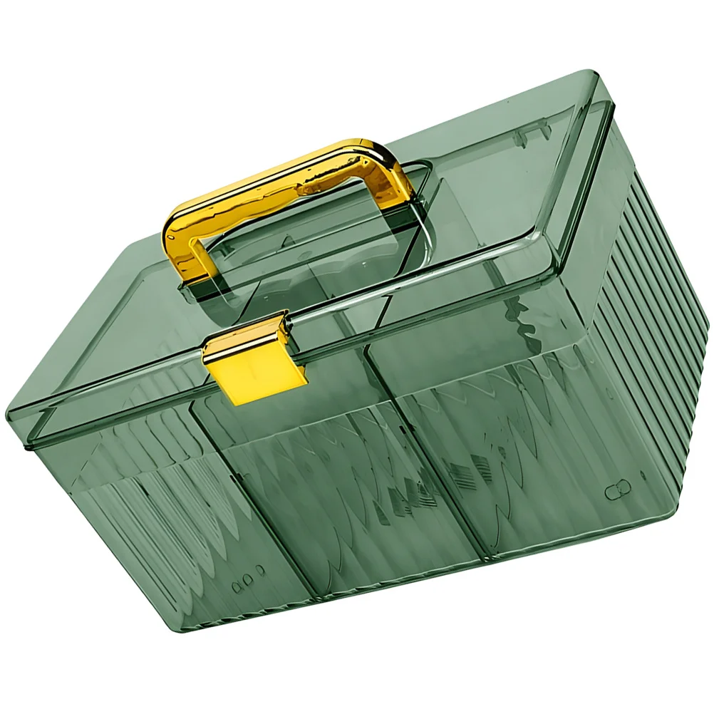 Пластиковая коробка для хранения лекарств большой емкости, портативный органайзер, ручной чехол для оказания первой помощи, аптечка, чехол для первой помощи