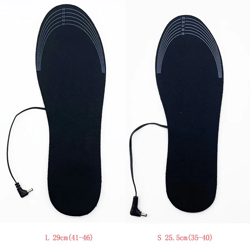 USB Electric Heated Insoles EVA Mat Feet Warmer Can Be Cut And Washable Thermal For Shoes Warming Foot Pad