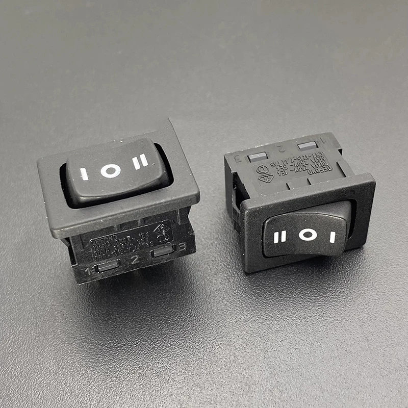 1~5pcs/lot CRT-1215-Y power supply boat switch 10A high current 3-pin 3-position lift plate button key