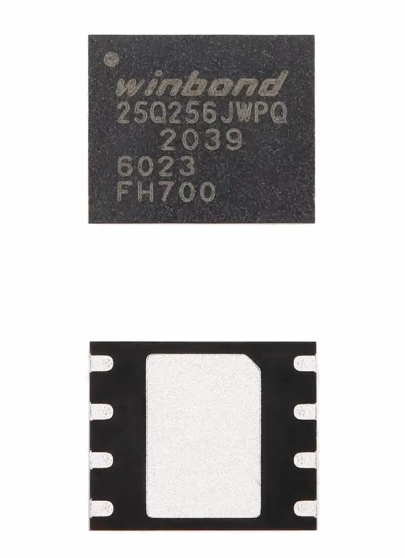 5pcs/20pcs W25Q256JWPIQ W25Q256J W25Q256 WSON-8 1.8V 256M-bit Serial NOR Flash Memory Chip SPI Storage IC