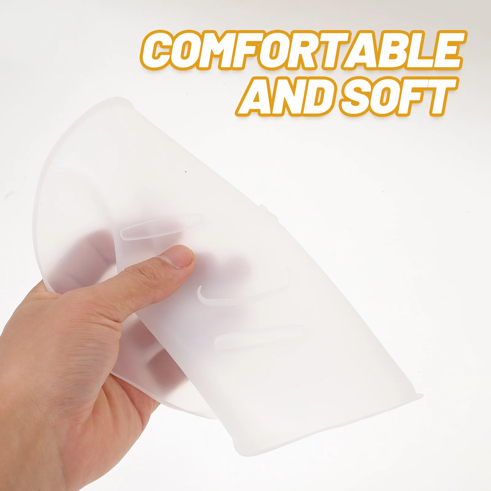 2 pezzi maschera fai da te stampo riutilizzabile vassoio in silicone maschera riutilizzabile stampo collagene viso salone domestico uso professionale cura della pelle