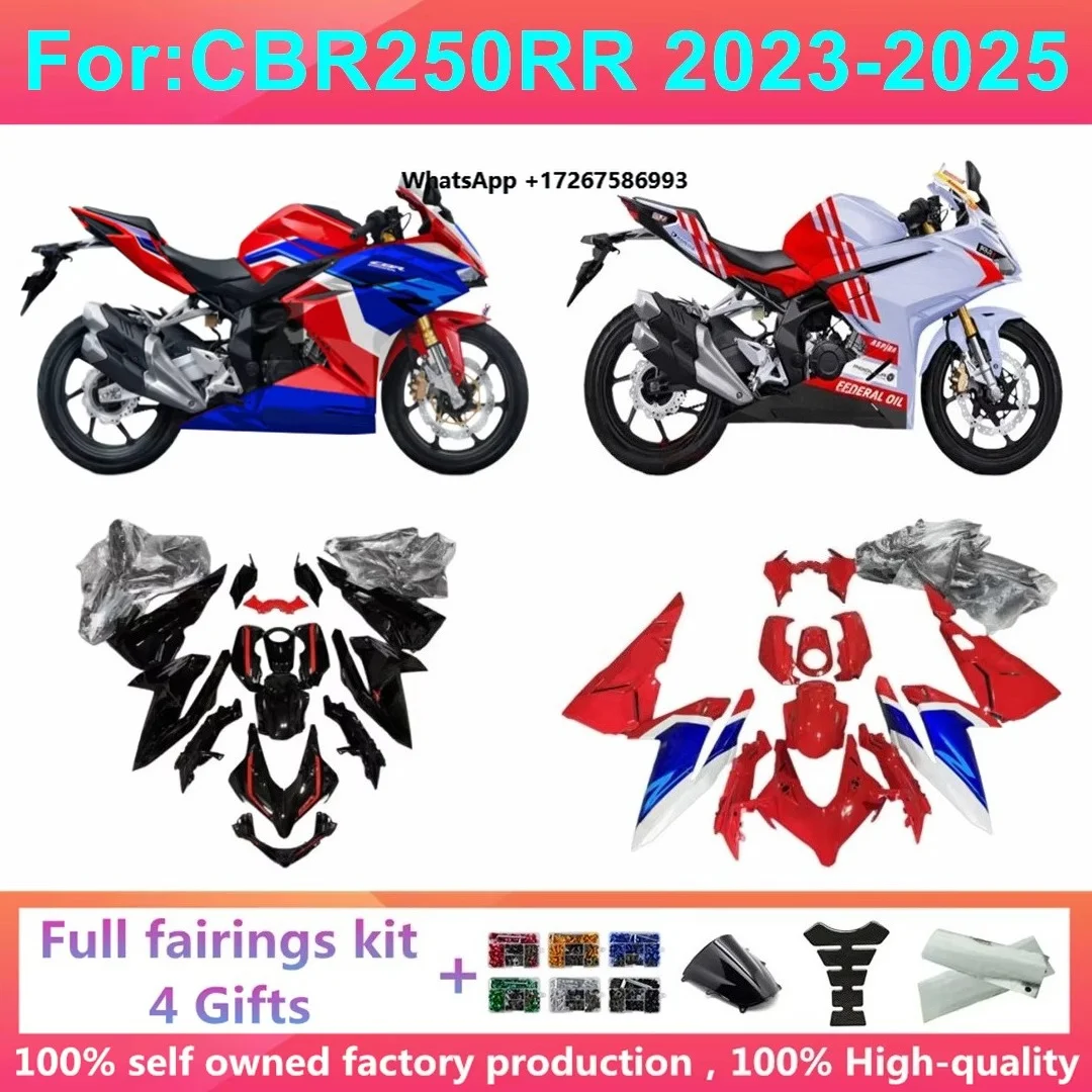 For CBR250 CBR250RR 2023 2024 2025 Motorcycle Full Fairing Kit ABS Plastic Body Mold Bodywork Fairings Kits Zxmt