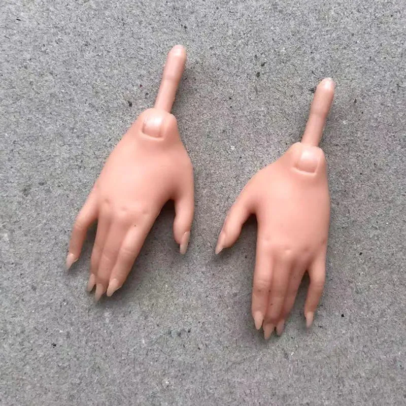 Original Doll Hands Shoes Boots Earrings Decors Doll Replacement White Beige Brown Hands Colorful Doll Accessories