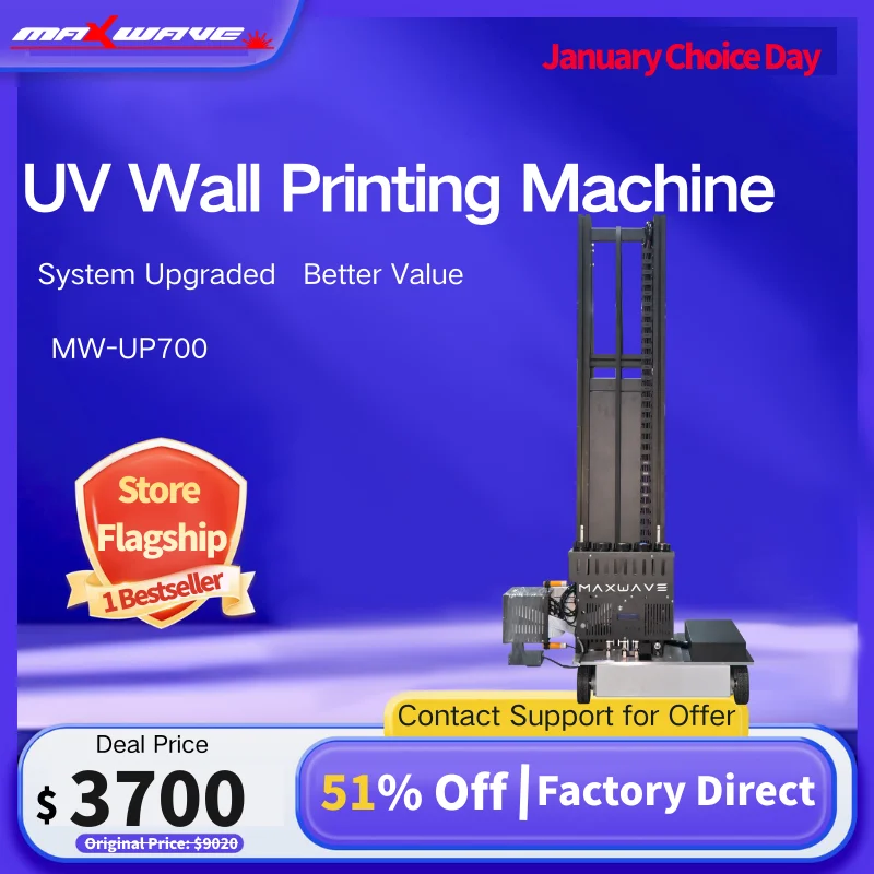 УФ-принтер для печати на стеновых и напольных плитках |   Функция 2-в-1 для бизнеса/декора |   Противоскользящие и долговечные принты