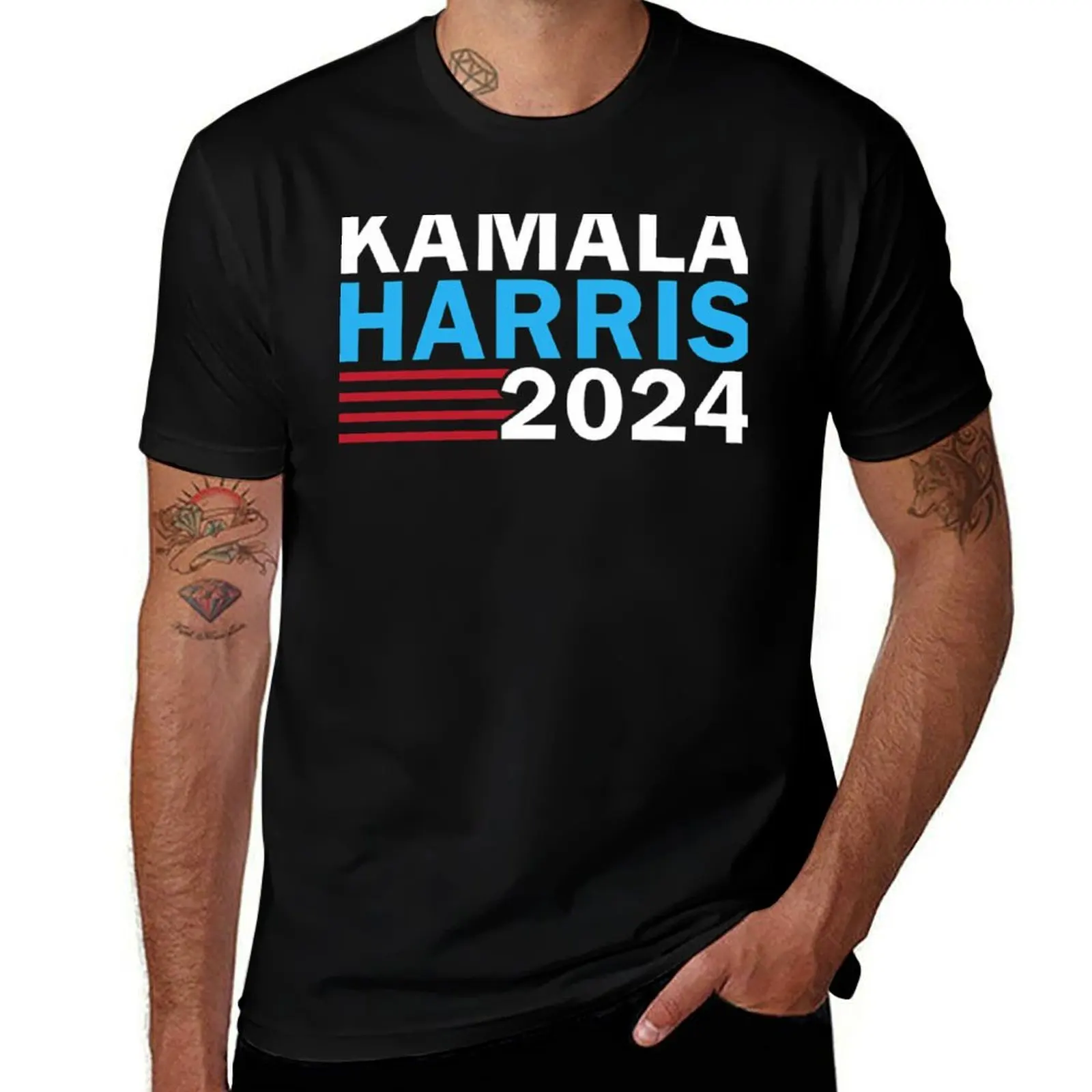 

Kamala Harris 2024 T-Shirt cotton tshirt 100% man t shirt cotton high quality man t shirts high quality luxury brand T-Shirt