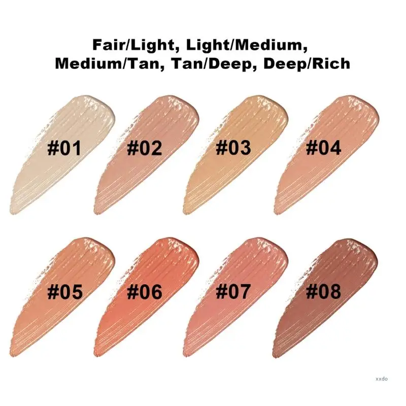 HANDAIYAN Beauty Wand Face Concealer Blusher Highlighter Stick with Soft Cushion Applicator Smooth Matte Pen