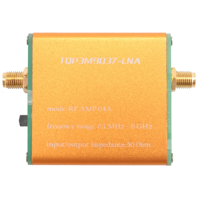 Excellent-100K-6Ghz All Band Amplifier  FM VHF UHF RF Preamplifier High Linearity Ultra-Low Noise Gain Amplifier