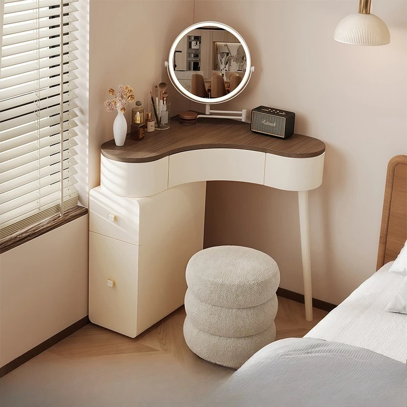 New corner dresser corner dressing table small apartment bedroom dressing cabinet corner dressing table