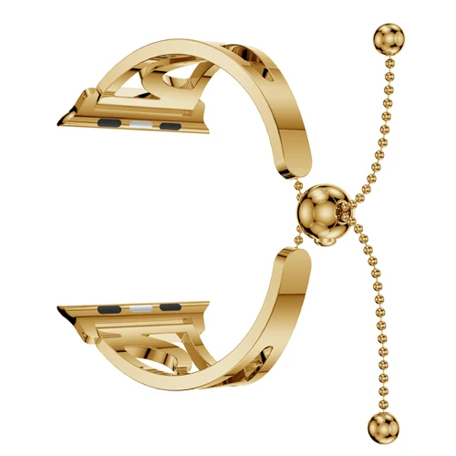 فولاذ مقاوم للصدأ للساعة ، سوار ساعة معدني ، لسوار iWatch من السلسلة 9 ، 8 ، 7 ، SE ، Ultra 2 ، 44 ، 40 ، 45 ، حزام ، 41 Apple ، 49 ، 38 أو