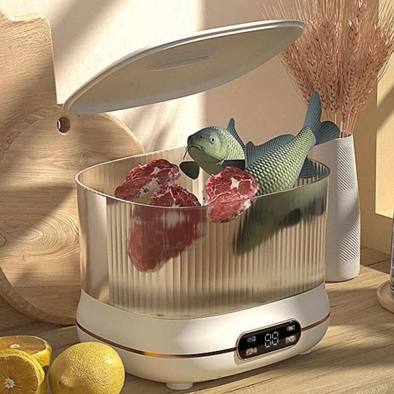 الأجهزة المنزلية غسالة الفواكه والخضروات غسالة منزلية ذكية تنقية الطعام المأكولات البحرية