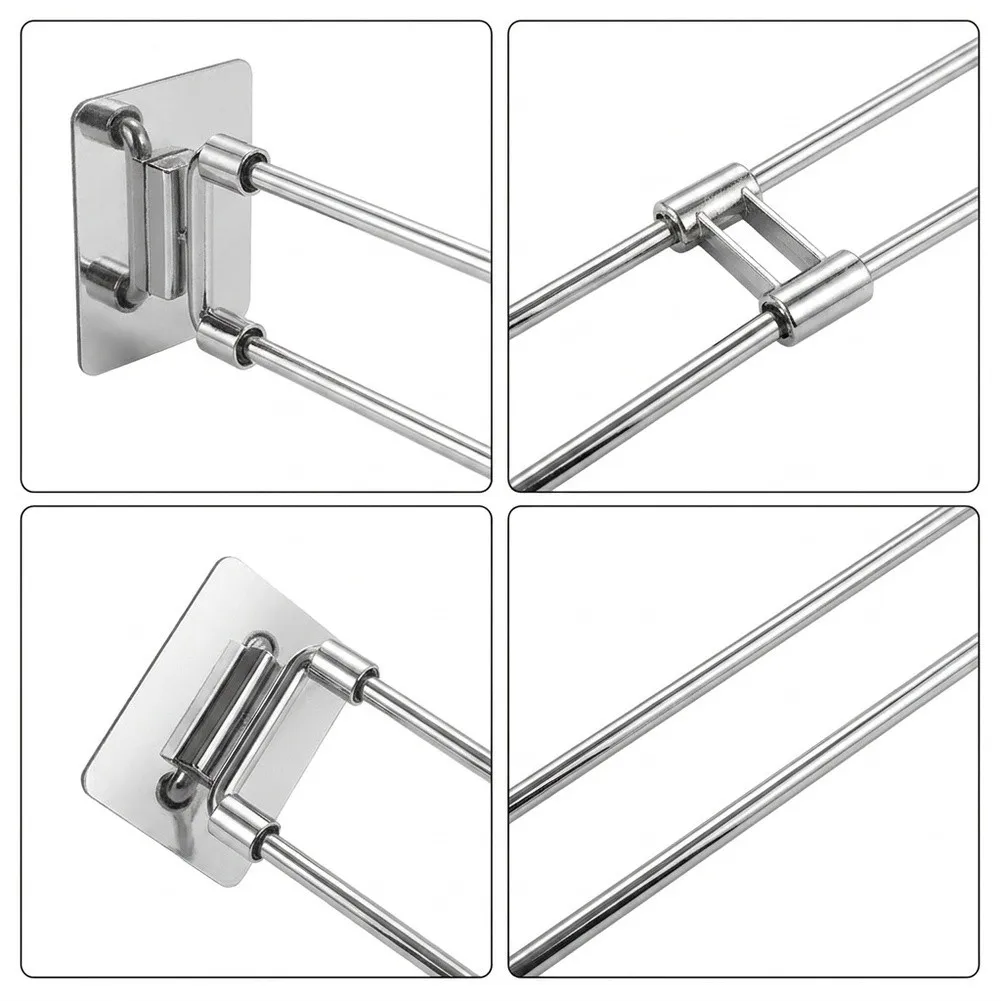 Innovative Adjustment Mechanism Two Robust Stainless Steel for rvs Designed Specifically For Mobile & for static Storage