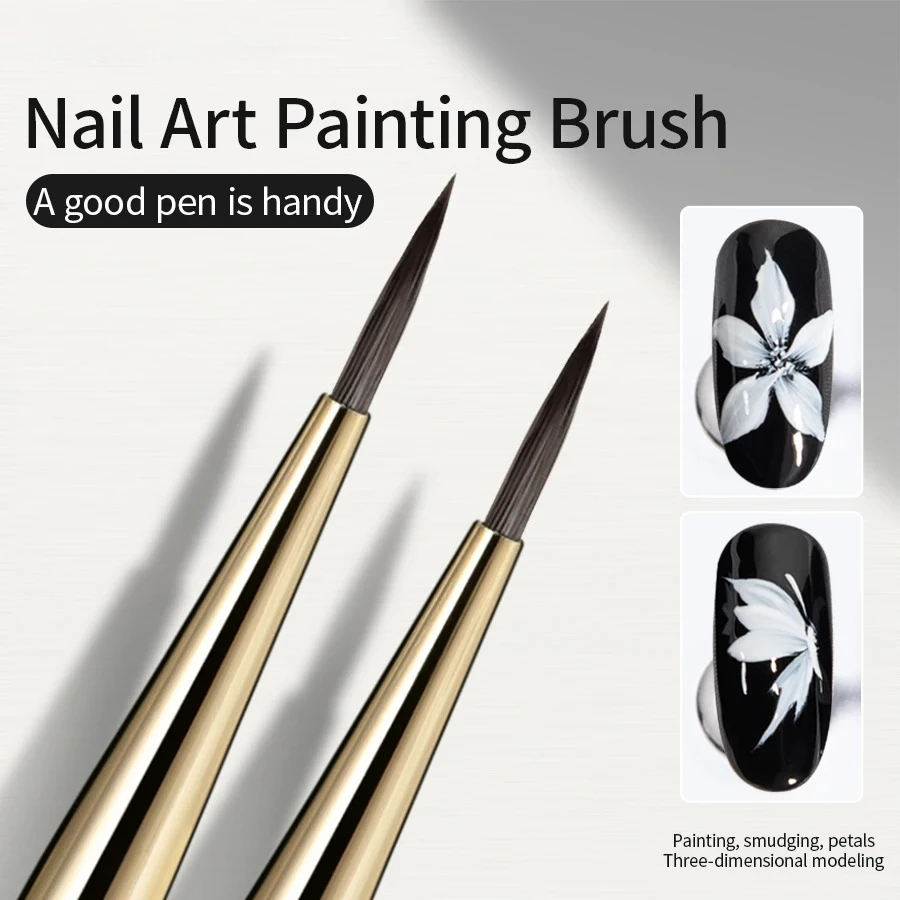 Art Painting Brush Acrylic Lines Pen Stripes Grid Flower Butterfly Drawing Watercolor Brushes DIY Design Manicure Tools