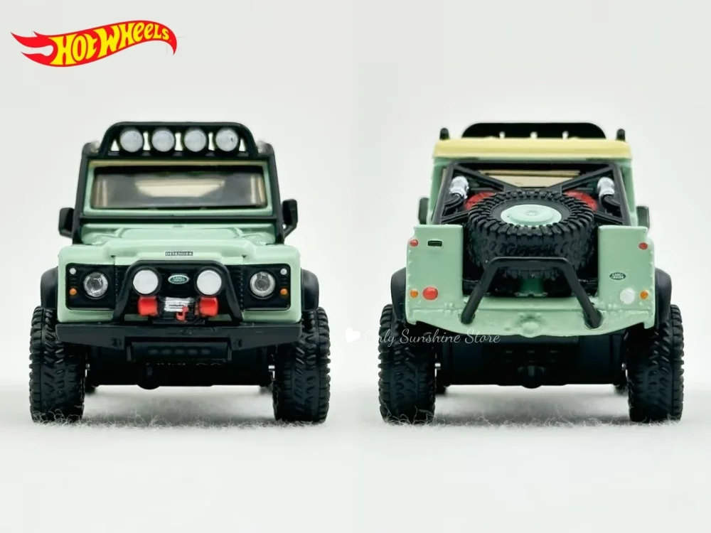 Hot Wheels Elite RLC juguete coleccionable escala 1:64 Land Rover Defender Mustang coche en miniatura de aleación Ford HGW13 RLC Land Rover HGW12