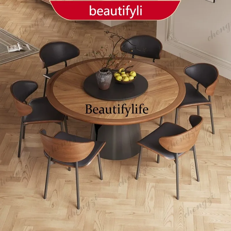 X188 Minimalist Modern Dining Chairs Hardcover Dining Tables Sets Italian Service Classic Design Kitchen Table Large Home Furnit