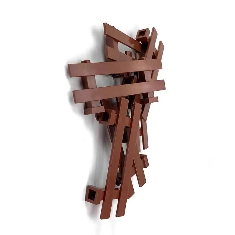 10 Stück MOC-Teile 6079 Zaun 1 x 8 x 2 2/3 Schiene Handlauf Bar Bausteine Ziegel kreativ kompatibel mit City Street View