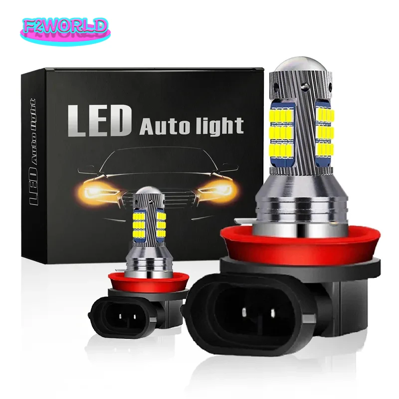 

50Pcs Super Bright H1 H3 H11 H8 9006 HB4 881 880 H27 2016 42SMD LED Auto Fog Lamp Car Anti Fog Light Bulb Foglamps 6000K White