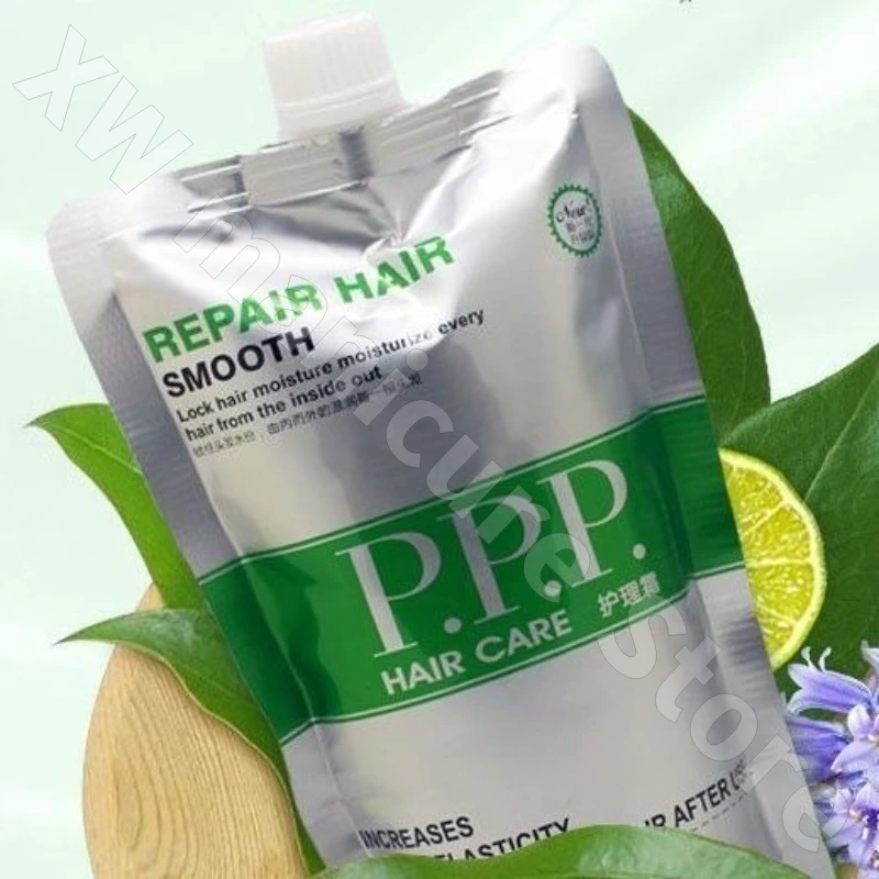 كريم العناية Ruili PPP بيرم وصبغ العناية بإصلاح الشعر الجاف بلسم ناعم وسلس 500 مل للرجال والنساء في المنزل #4