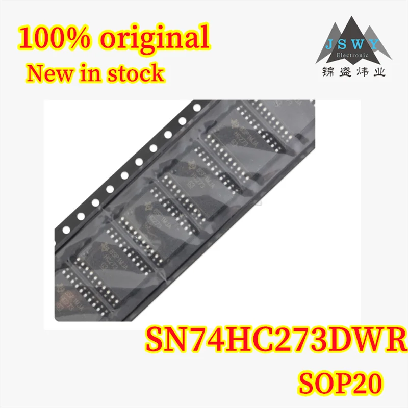 

(10/100PCS) SN74HC273DWR SN74HC273 HC273 SOP20 100% original 8-bit D-type flip-flop chip. Fast shipping. Brand new in stock.
