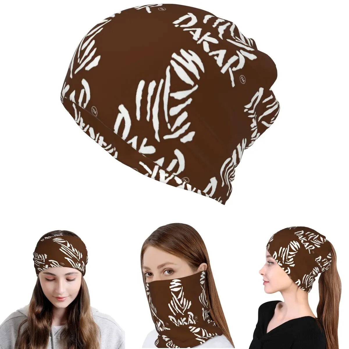 

Многофункциональный ветрозащитный шарф-бандана/маска/шапка для велоспорта Dakar Rally, унисекс, для взрослых