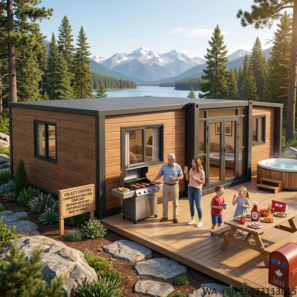 40Ft 20Ft Prefab Expandable Contemporary Container House 1 2 3 4 5 Bedroom Garden Bathroom Modular Home Granny Flat Villa