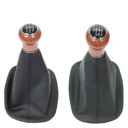 5 6 Speed Car Gear Shift Knob Gaiter Boot Cover for VW Volkswagen Passat B51996 1997 1998 1999 2000 2001 2002 2003 2004 2005