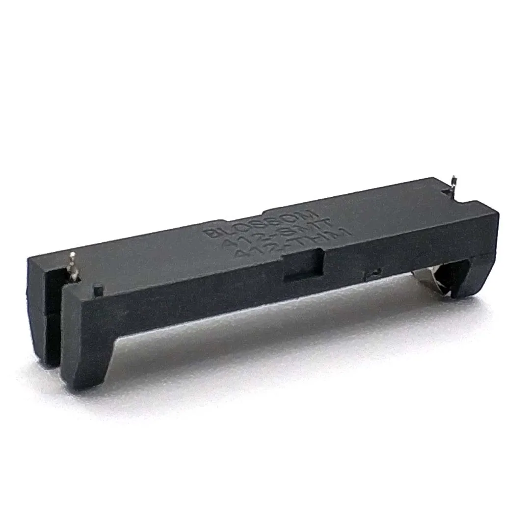 1/2 Slot AAA THM Durchgangsloch-Batteriehalter 7 # Batteriegehäuse mit Stiftkontakt, PA-Nylon, vergoldete Kontakte, DC 1,5 V, Batterie nicht enthalten – Detail 2
