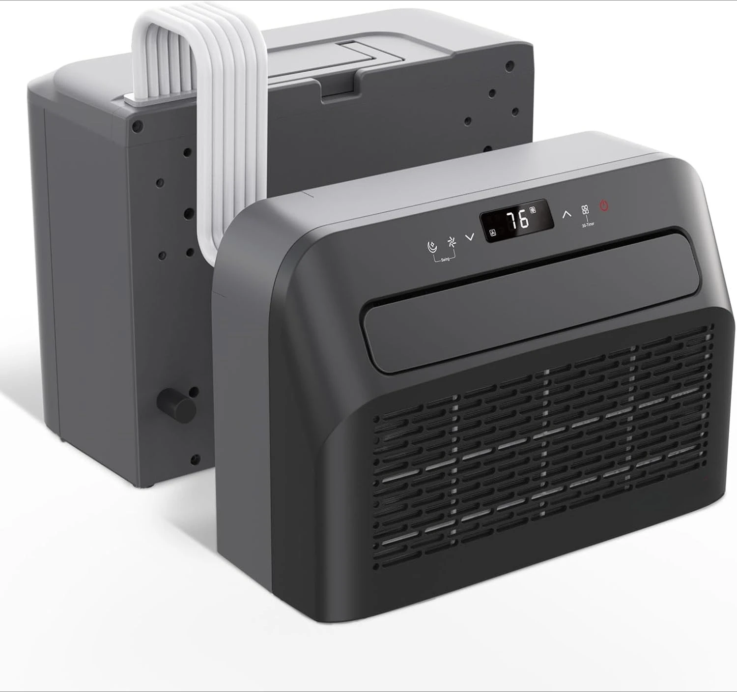 Multi-function Window Mount Air Cooler 6500BTU Rapid Cooling Remote Control Household Air Conditioner