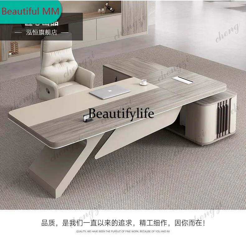 P182 P182 Manager Atmospheric Office Desk Large Popular Modern Leadership Office Desk Reception Office Furniture Der Schreibtisc