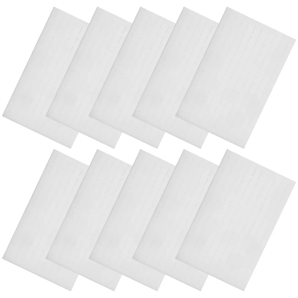 10 Pcs Storage Box Jewelry Display Case Earring Sponge Holder Rings Pad for White Jewellery Boxes Lovers
