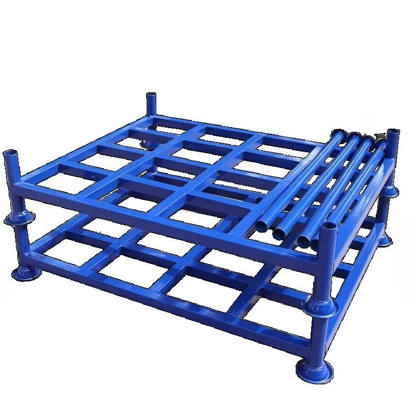 Light Duty Steel Pallet Stack Rack Stable Warehouse Shelf Solid Steel Frame Excellent Load Bearing Capacity Easy Installation