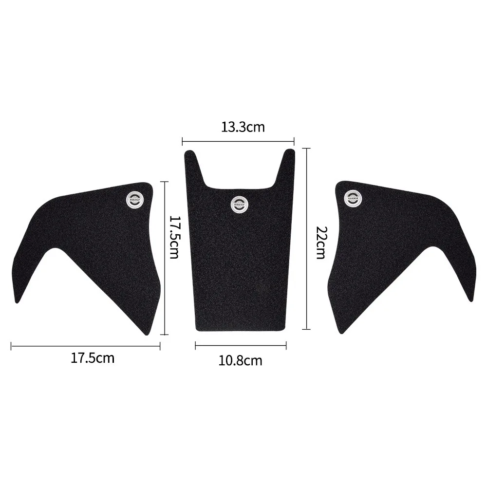 For KTM 1050 1190 1290 Adv Motorcycle Fuel Tank Sticker Anti-Slip Protection Fishbone Side Decal